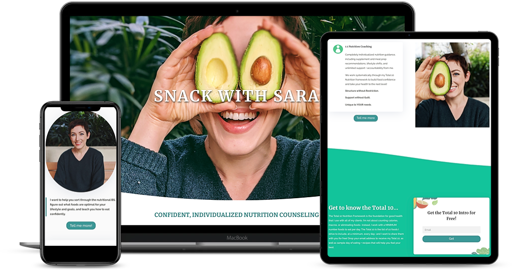 website nutritionist